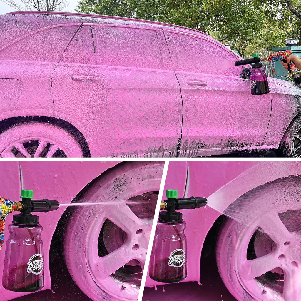 Premium Snow Foam Cannon – High Pressure Car Wash Sprayer