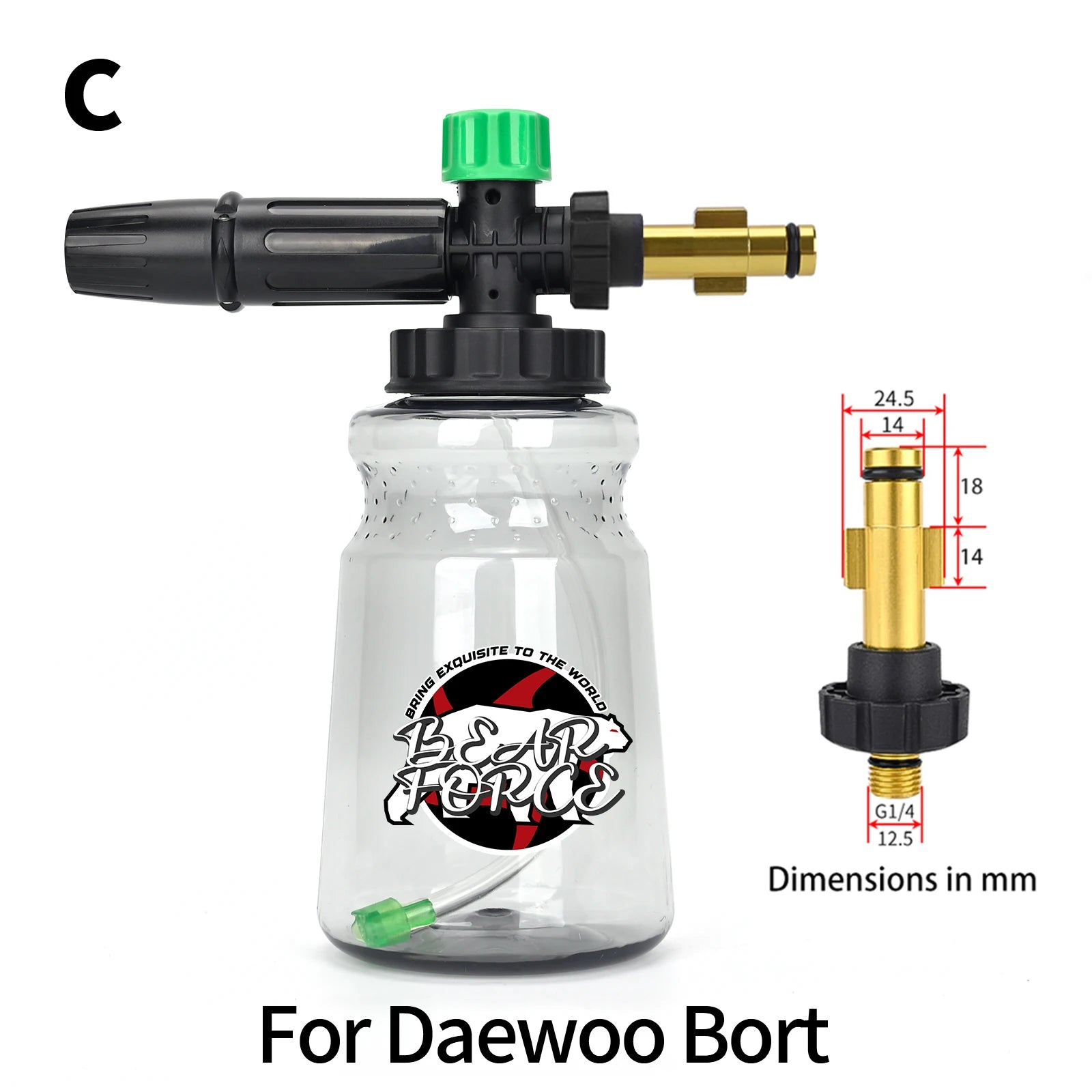 Premium Snow Foam Cannon – High Pressure Car Wash Sprayer