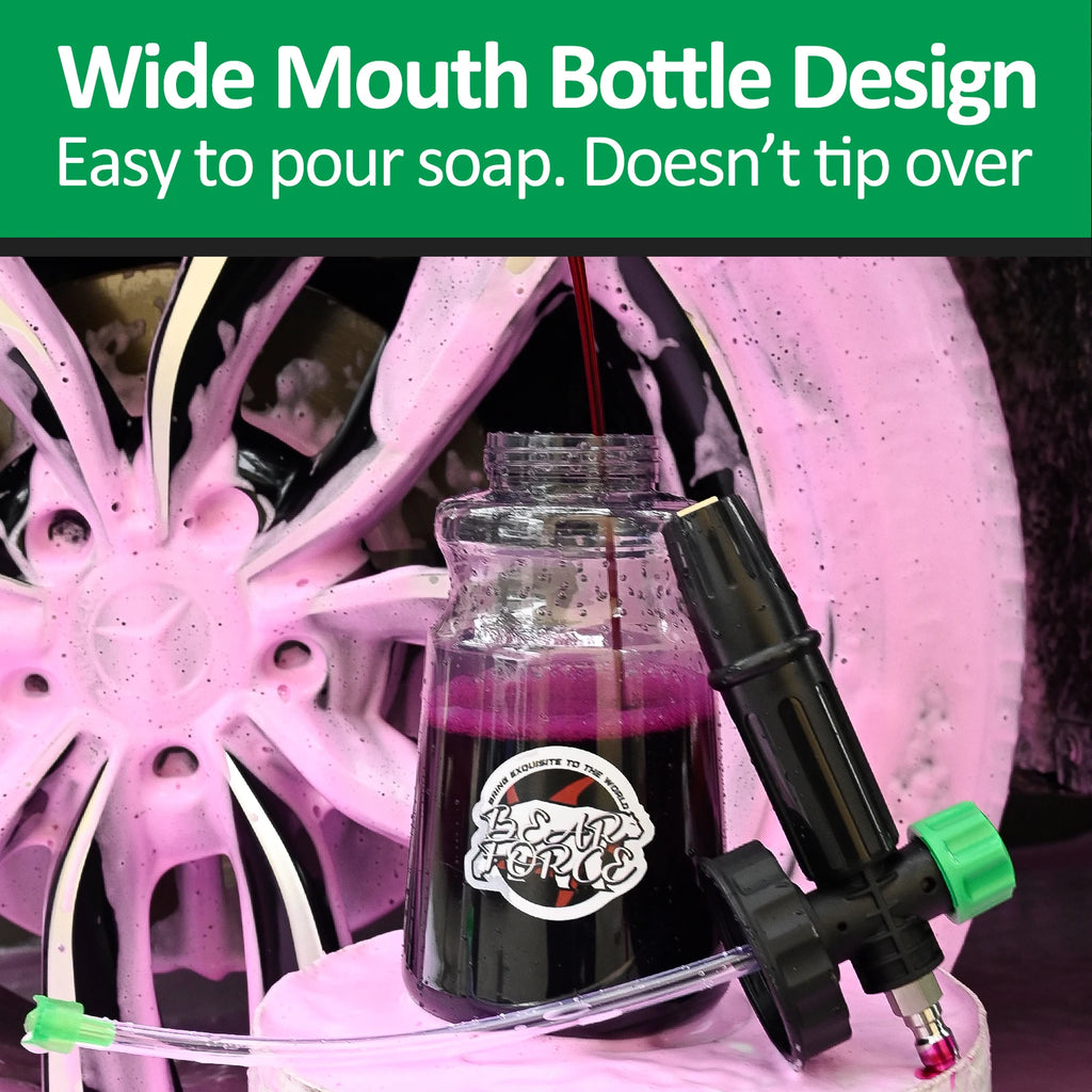 Premium Snow Foam Cannon – High Pressure Car Wash Sprayer