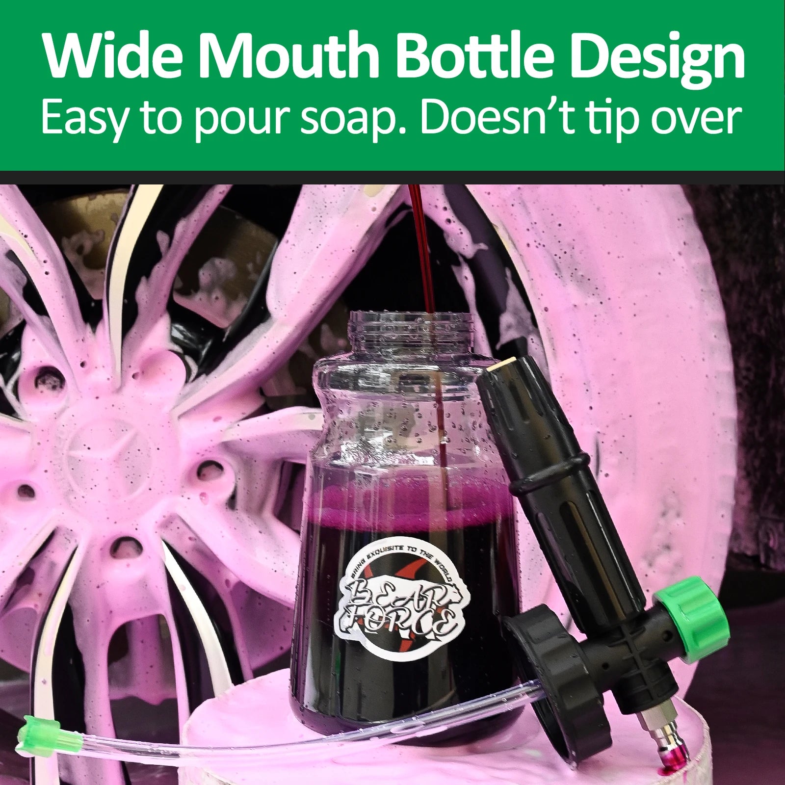 Premium Snow Foam Cannon – High Pressure Car Wash Sprayer