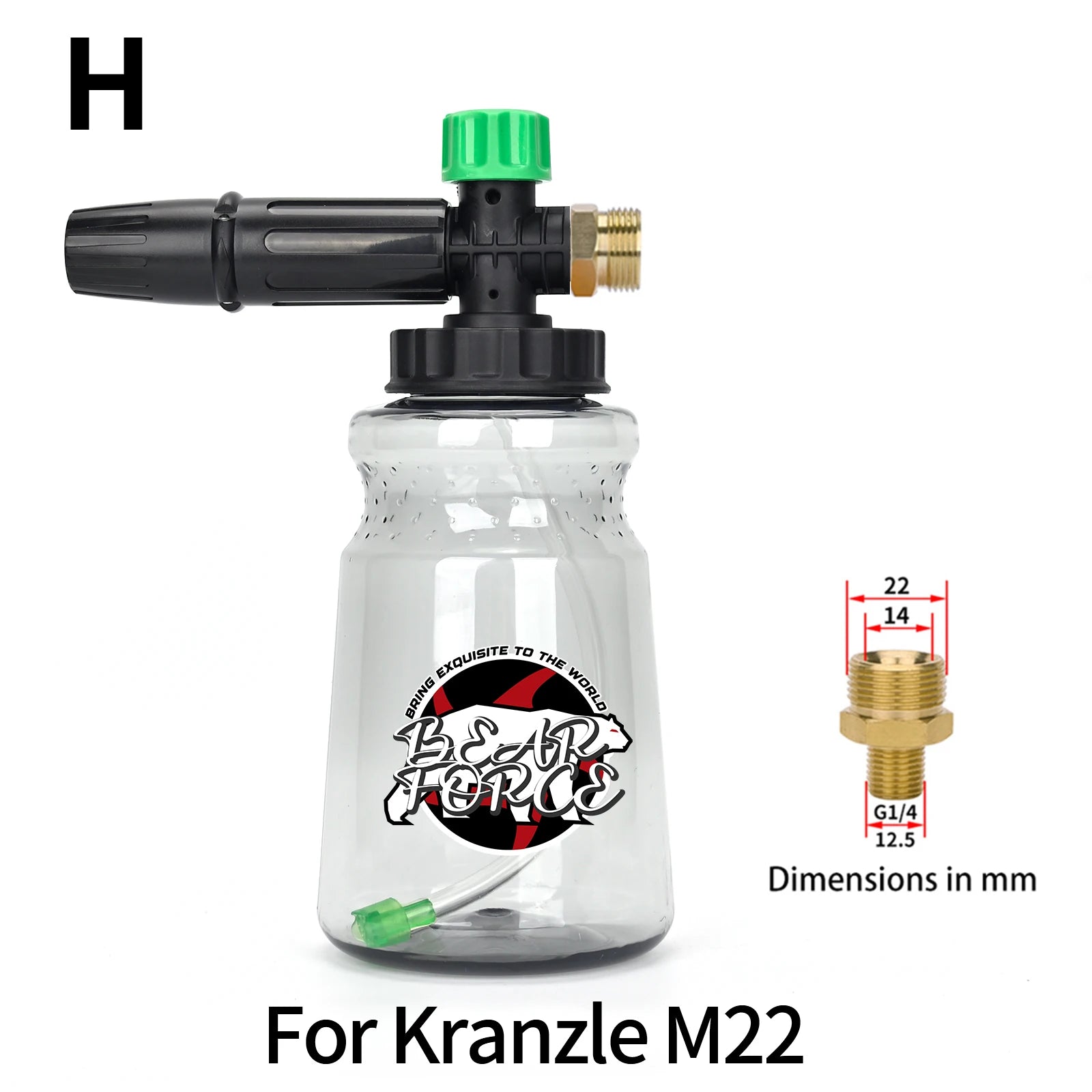 Premium Snow Foam Cannon – High Pressure Car Wash Sprayer