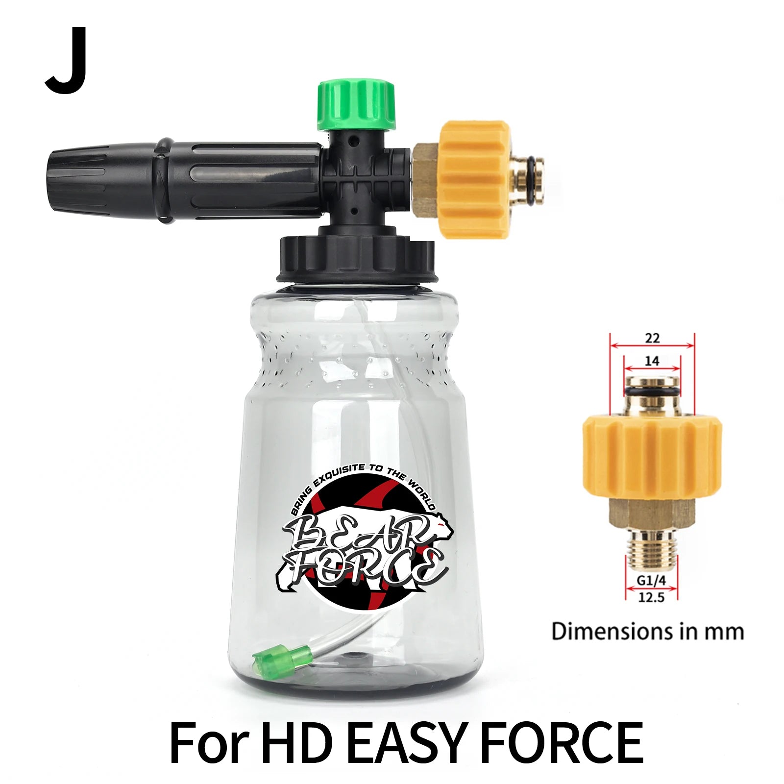 Premium Snow Foam Cannon – High Pressure Car Wash Sprayer