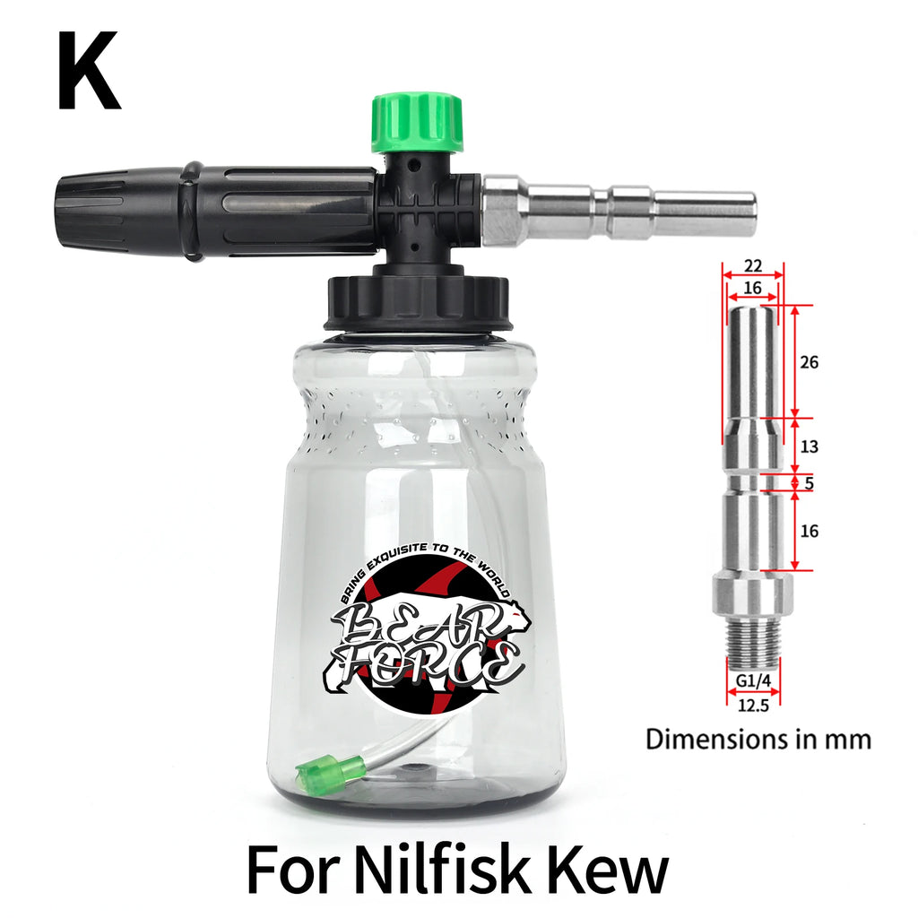 Premium Snow Foam Cannon – High Pressure Car Wash Sprayer