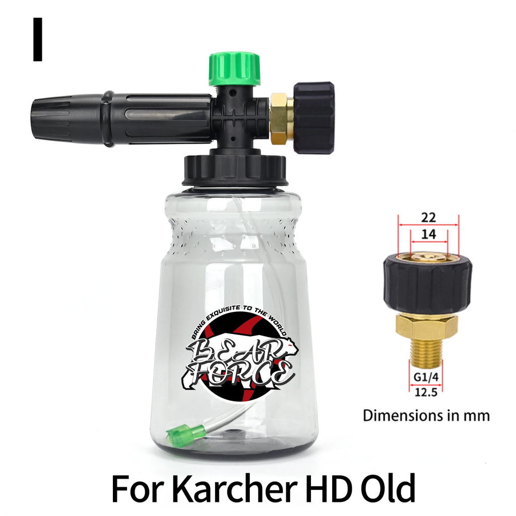 Premium Snow Foam Cannon – High Pressure Car Wash Sprayer