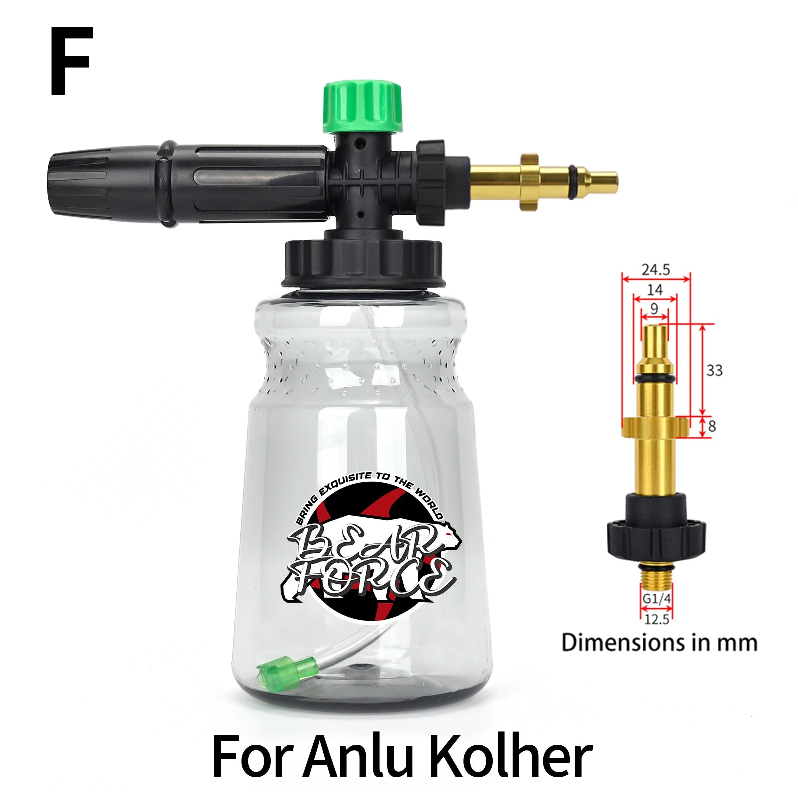 Premium Snow Foam Cannon – High Pressure Car Wash Sprayer