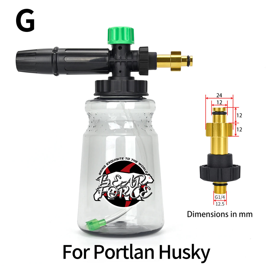 Premium Snow Foam Cannon – High Pressure Car Wash Sprayer