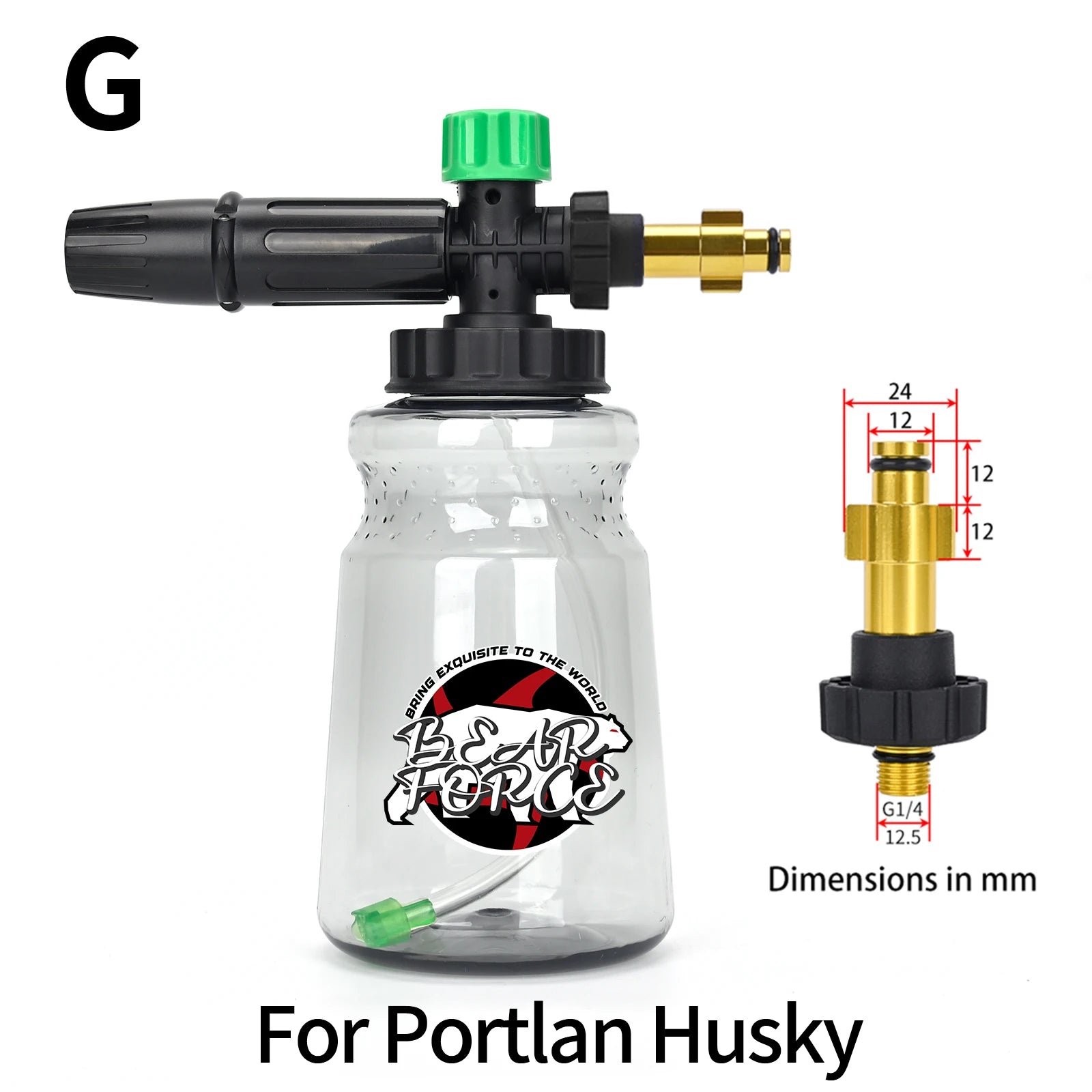 Premium Snow Foam Cannon – High Pressure Car Wash Sprayer