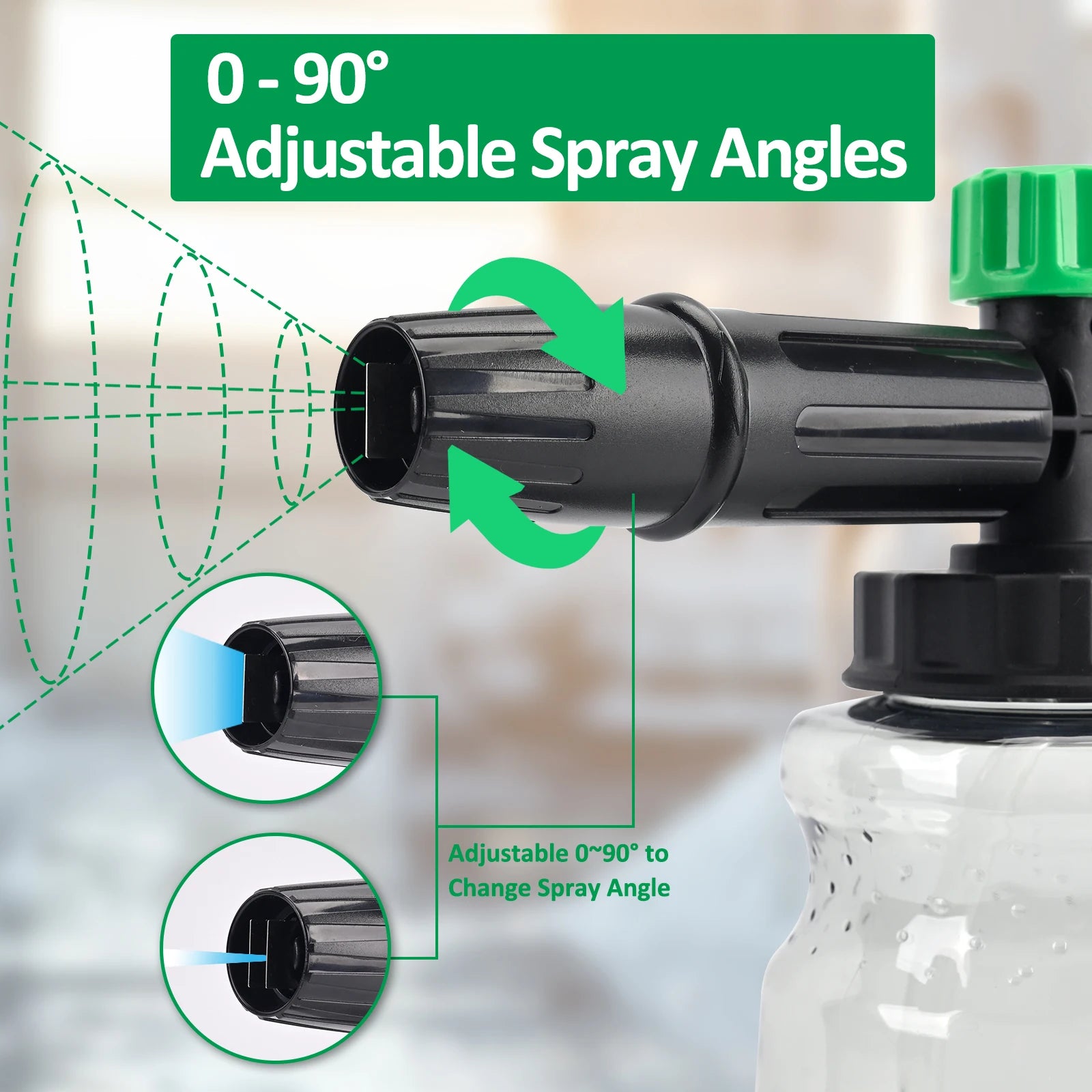 Premium Snow Foam Cannon – High Pressure Car Wash Sprayer