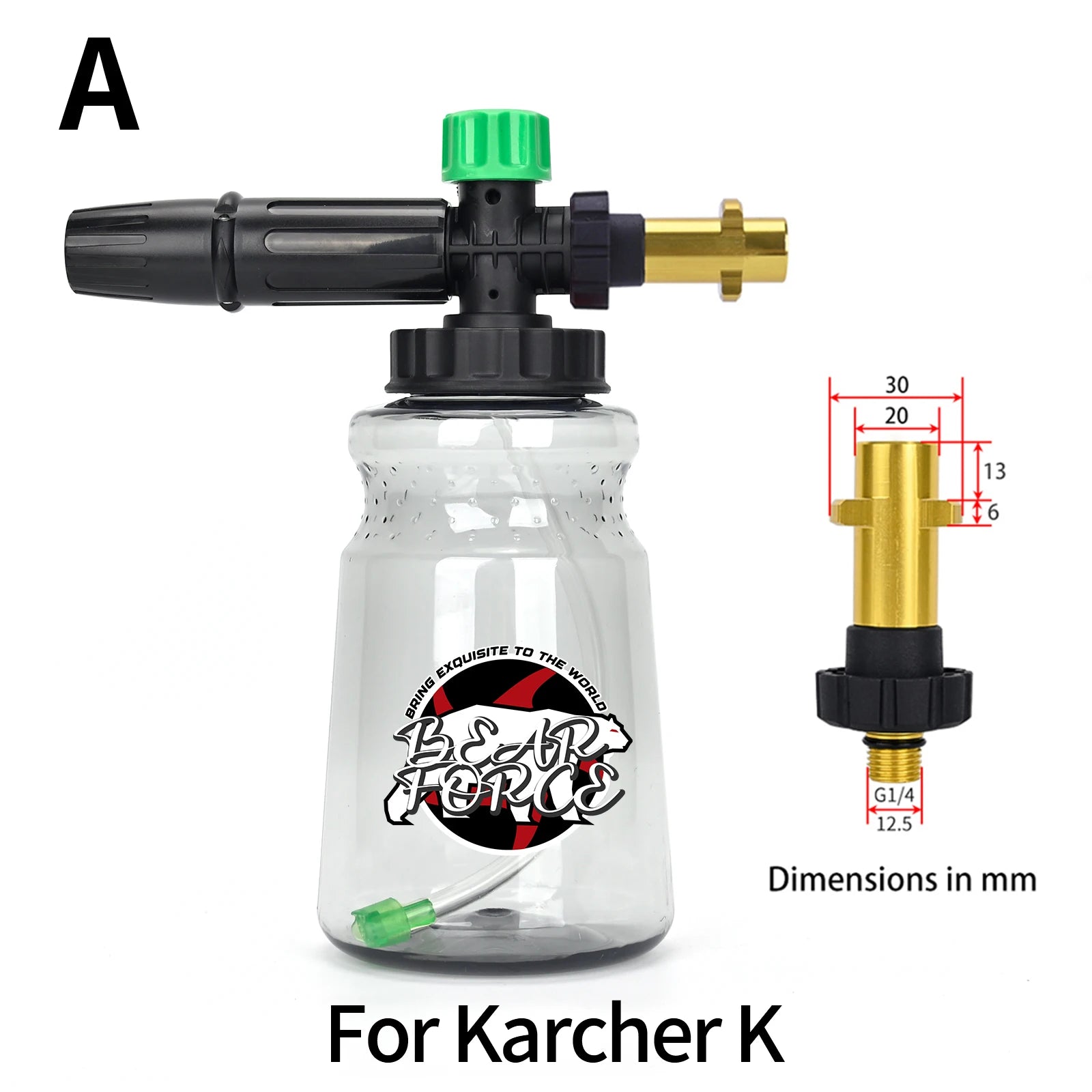 Premium Snow Foam Cannon – High Pressure Car Wash Sprayer